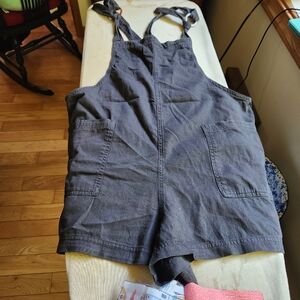 Stylish Gray Women's Romper